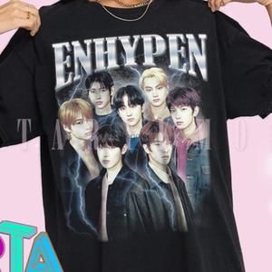 Enhypen K Pop Enhypen Kpop Rock Enhypen Border Carnival T-Shirt